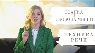 КАК ГОВОРИТЬ ЧЕТКО И КРАСИВО. Урок 1. ОСАНКА И СВОБОДА МЫШЦ. Бесплатный курс