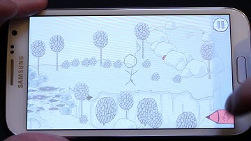 Draw a Stickman EPIC Android played on Galaxy Note 2 Androidizen