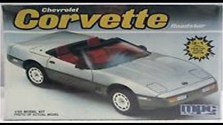 How to Build the 1986 Indy Pace Car Corvette 1:25 Scale MPC Model Kit #6213 Review