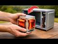 No one knows what's inside an old microwave! Take it apart and you'll be shocked
