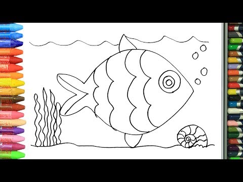 تعلم الرسم و التلوين تلفزيون اللأطفال - Arabic - YouTube