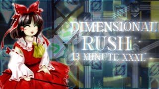 (XXXL Demon) Dimensional Rush ~ Preview 1 | Geometry Dash 2.2