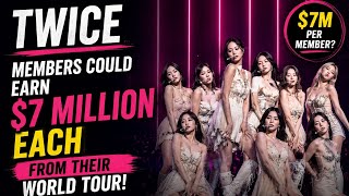 TWICE Members Could Earn $7 Million Each From Their World Tour—Fans Are Shocked! Guide