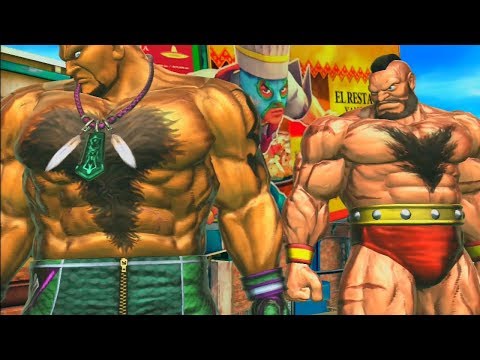 Street Fighter X Tekken Playthrough Zangief And Marduk Team Big Bad Muscle Men 