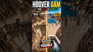 Hoover Dam Timelapse 😳 From Chaos to Control#shorts #viral #didyouknow #trending #usa#hooverdam