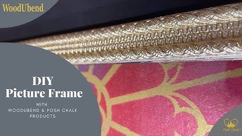 DIY Photo Frame Tutorial | WoodUbend Trim