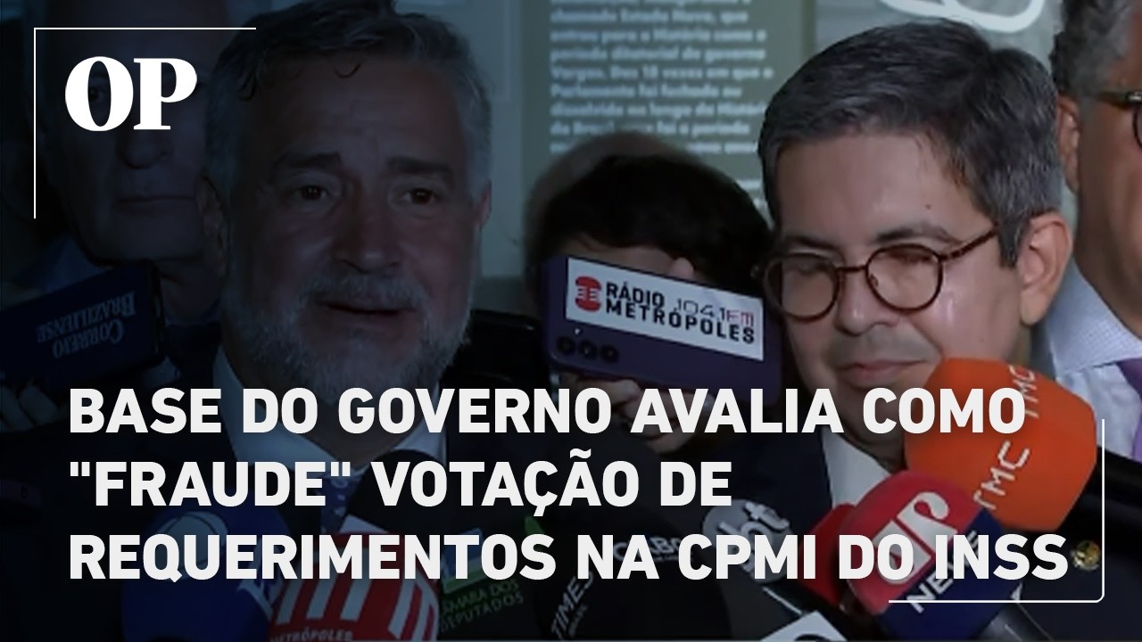 Base do governo avalia como 