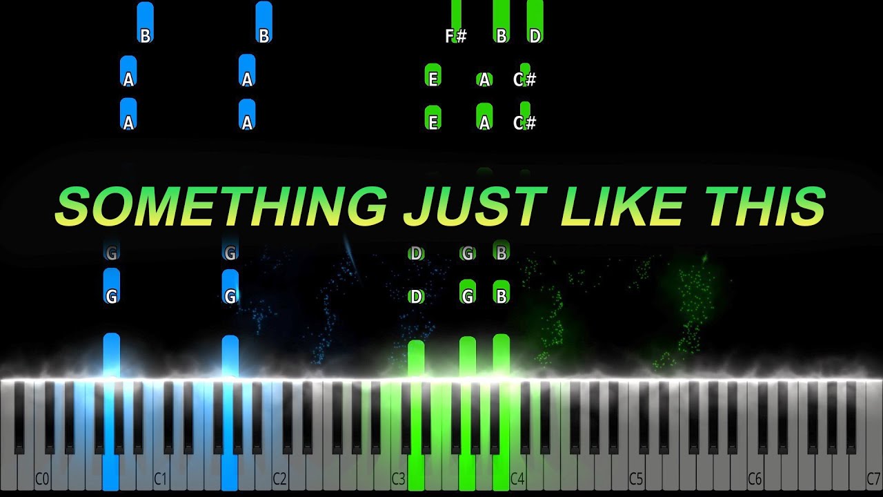The Chainsmokers & Coldplay - Something Just Like This Piano Tutorial