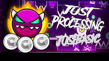[Mobile 90hz] - Just Processing by JustBasic - (Epic Medium Demon) - All coins - GD 2.11