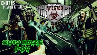 SPECIAL OPS INFECTED POV | Knotts Scary Farm 2019