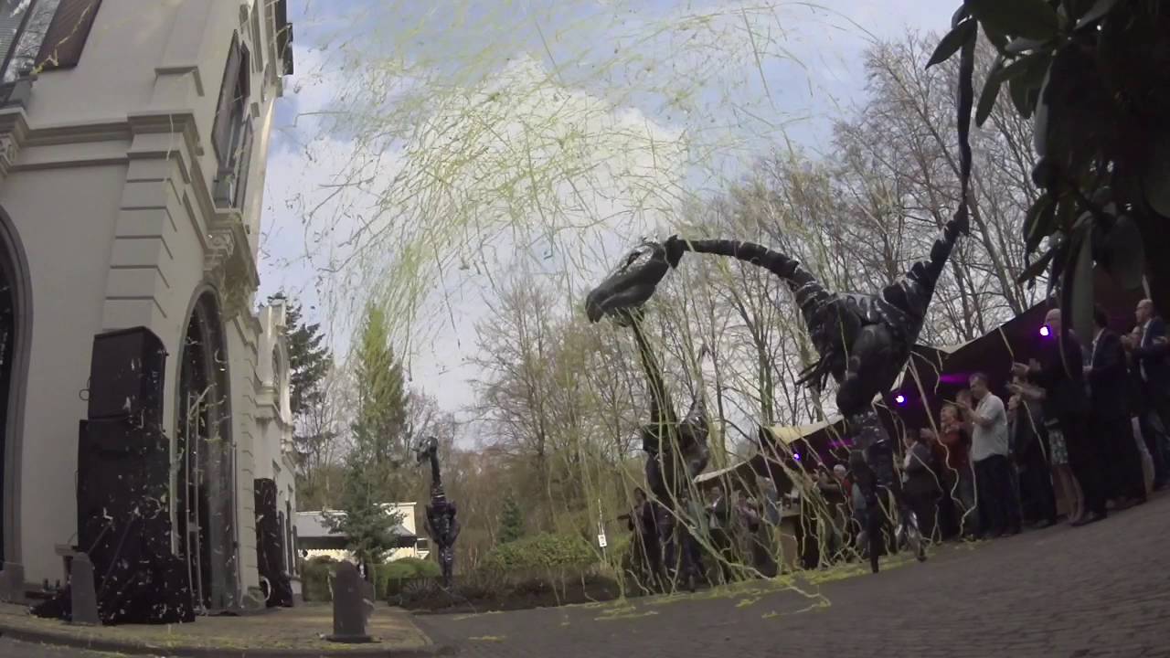 Opening streamers streamershow E shots Showeffects Rotterdam YouTube