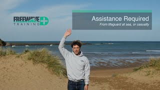 Celebrity Beach Lifeguard Signals (RLSS, RNLI & SLSGB) - Freewave Training Wealth