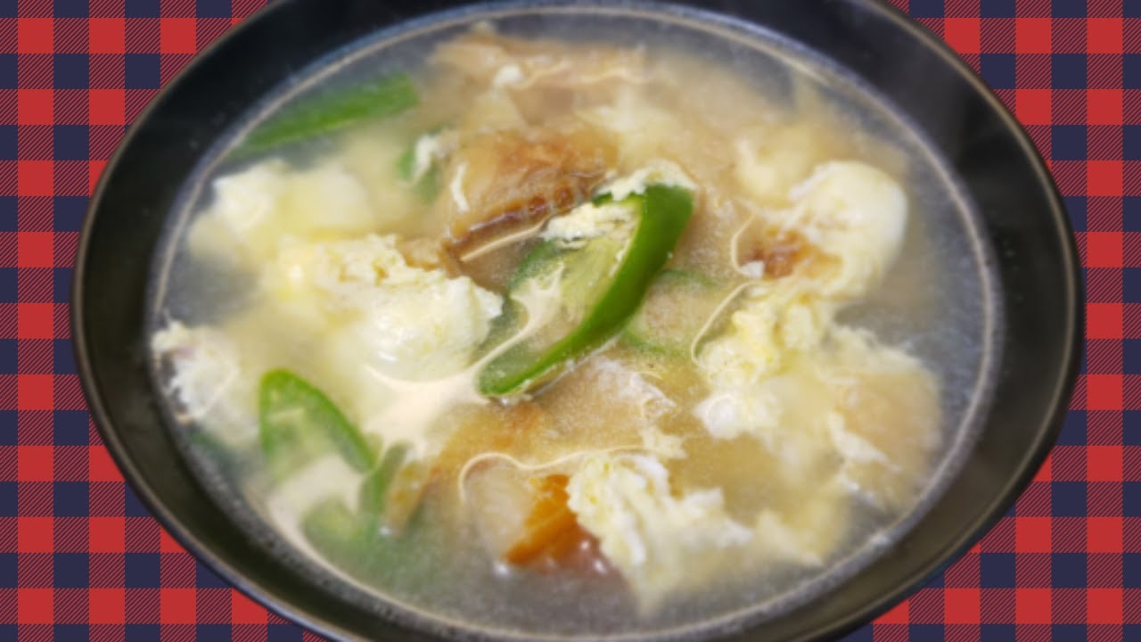 Easy Hwangtaehaejangguk(황태해장국)ㅣBugeoguk (Dried pollock soup 북어국