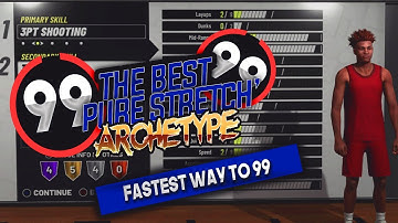 This ARCHETYPE will BREAK the GAME | Best Center BUILD - NBA 2K19 DEMIGOD Pure Stretch Big Man