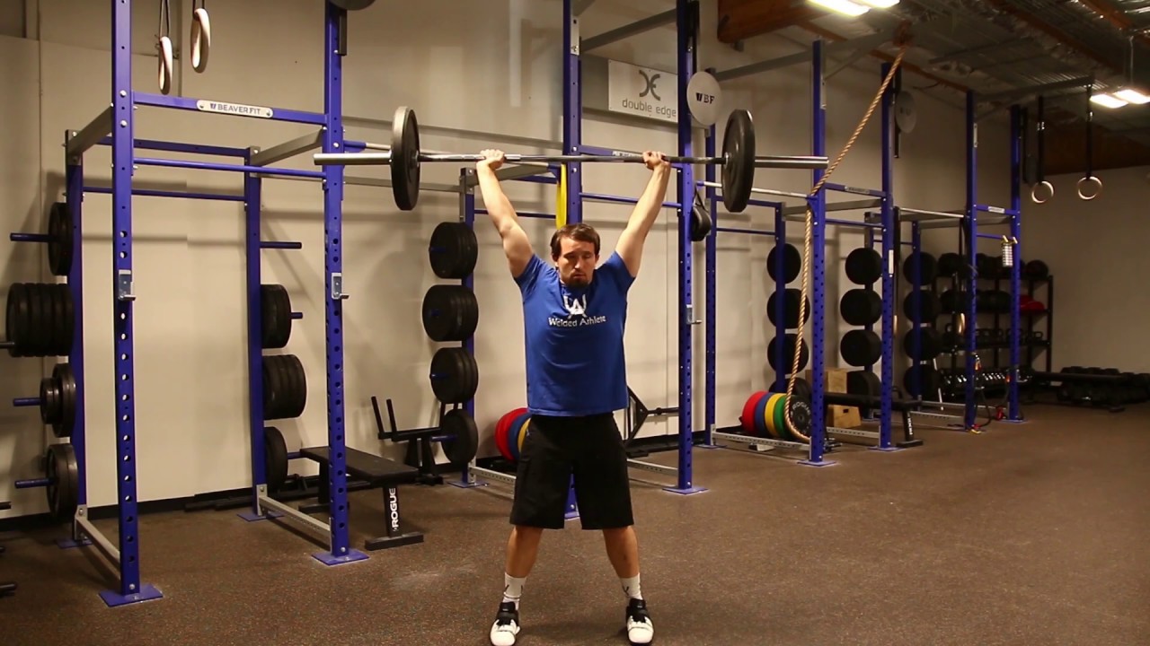 Hang Power Clean Push Jerk YouTube