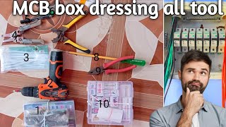 MCB Box dressing All important tools 🔥⚡ advance tools used MCB Box dressing ✅✅
