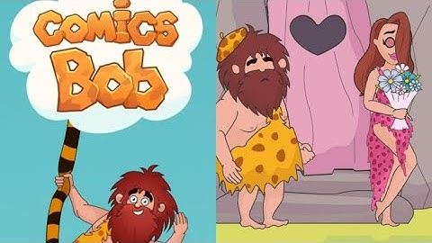 Comics Bob - GamePlay All levels walk through ( Android, iOS ) level 6 to 7