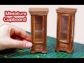 Miniatur Cupboard / Cabinet Tutorial - Dollhouse Furniture // Minyatür Mobilya