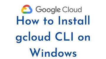 Download and Install Google Cloud (gcloud) SDK & CLI for Windows | Configure google cloud SDK|gcloud