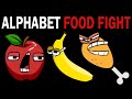 Alphabet lore but its food fight