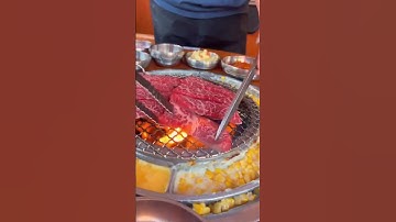 mukbang BBQ korean foods #happyaja #fyp #short #mukbang #shorts #shortvideo
