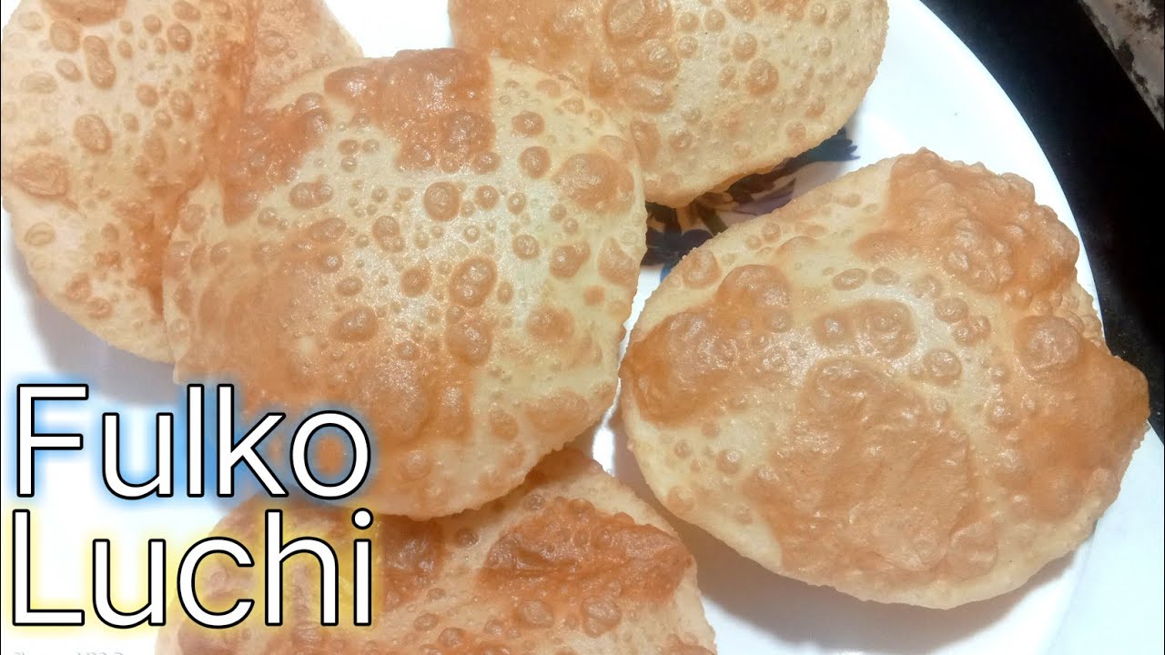 ঠান্ডা পানিতে ফুলকো খাস্তা লুচি রেসিপি যা ২৪ ঘন্টা পৰ্যন্ত নরম থাকবে ...
