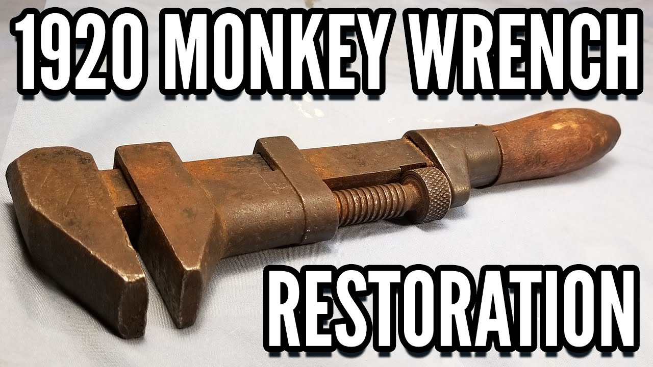 102-Year-Old Monkey Wrench Restoration - YouTube