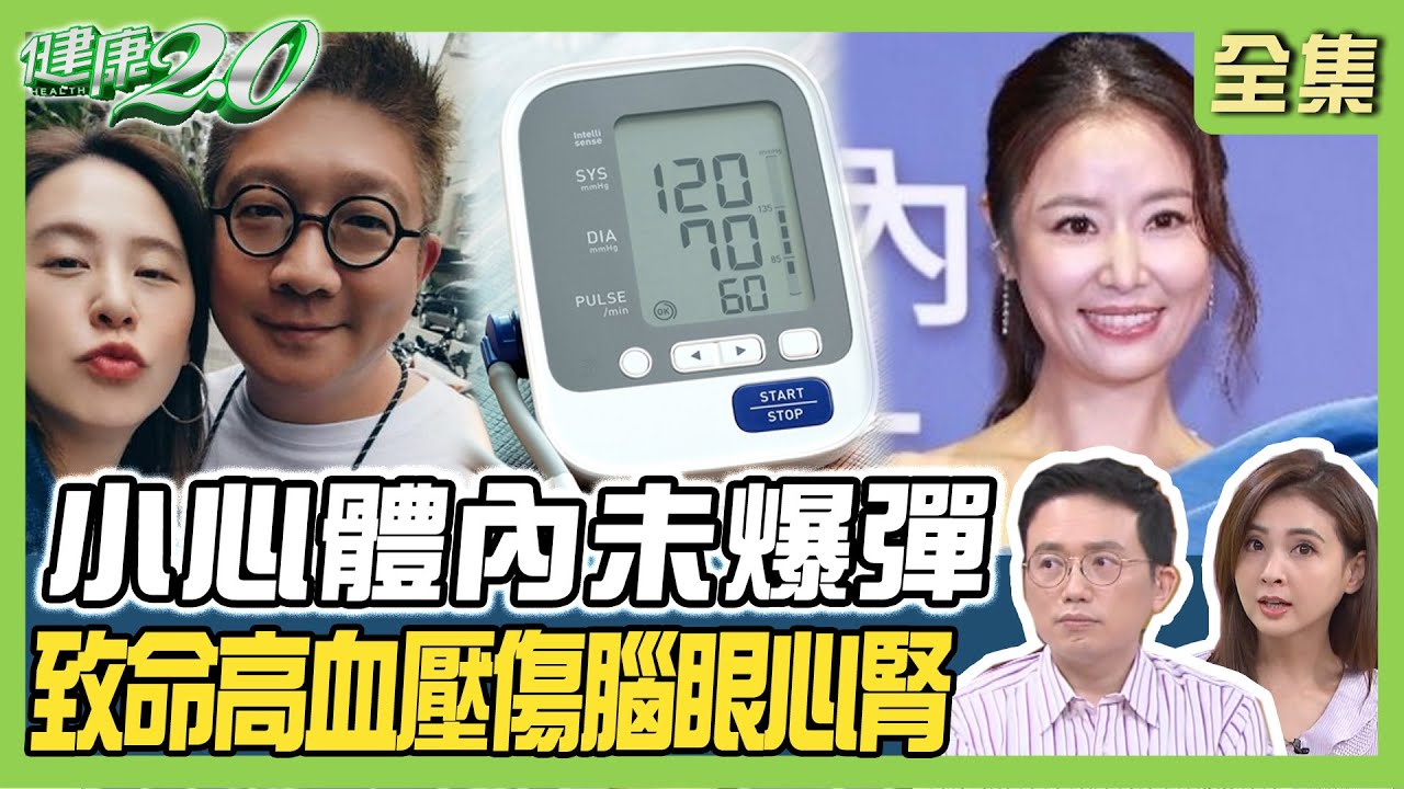 小心體內未爆彈 致命高血壓 傷腦眼心腎！ 低血壓 合併6症狀小心腦中風！健康2.0 20240407【完整版】江坤俊 韋汝  袁明琦 陳欣湄 許瓊月 陳曉萱 陳之穎@tvbshealth20