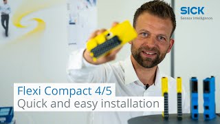 Introducing Flexi Compact (4/5): Quick and easy installation | SICK AG