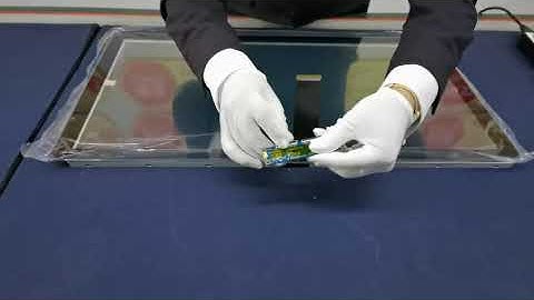 capacitive touch panel and LCD bonding