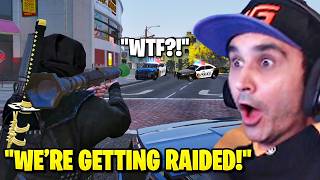 Summit1g Reacts to Cops Declaring WAR with Chang Gang in GTA Prodigy RP