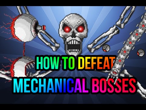 Anzai Rodet partikel How to easy kill all MECHANICAL BOSSES - Best Tips and Tricks - YouTube