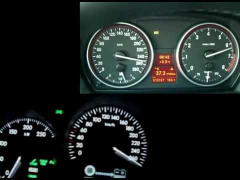 BMW 335i vs Lexus GS 450h 0-260