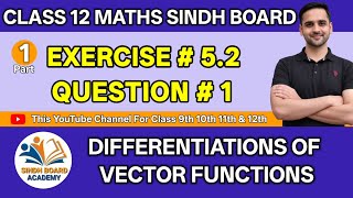 Class 12 Math Chapter 5 Exercise 5.2 Question 1