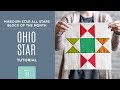 Month 8: All Stars Block of the Month with Jenny Doan of Missouri Star Quilt Co (Video Tutorial)