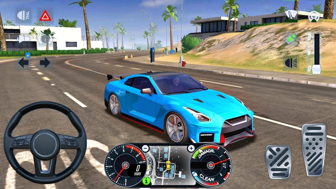 Modified Nissan GTR Luxury Uber Taxi Driving - Taxi Car Simulator : EVO - Android Gameplay