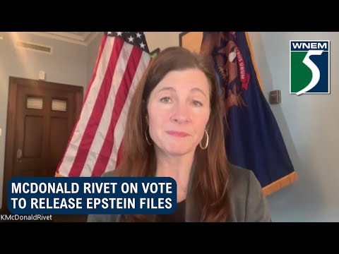 Kristen McDonald Rivet on vote to release Epstein files