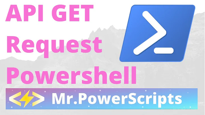 GET Requests to RESTful API with Powershell !