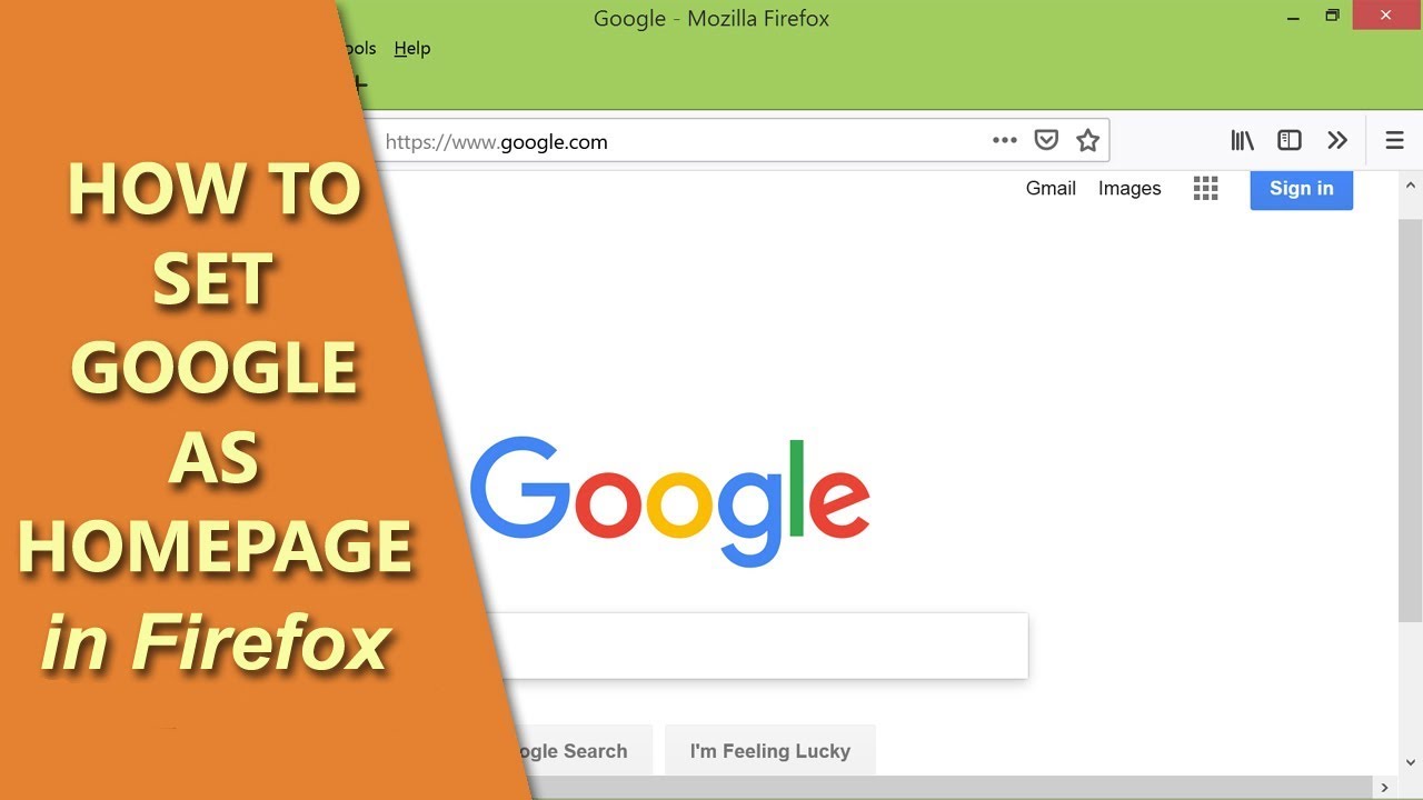 How to Set Google as Homepage | Change Homepage to Google - YouTube