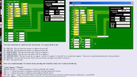 opcode adding2numbers