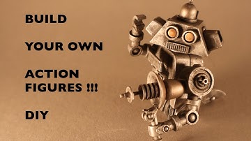 How to scratch build ACTION FIGURES from PLASTIC CASES !!! #1