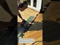 This Deck Cutting Trick Will Blow Your Mind#constructiontrick #woodworking #diy #tools