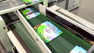 On demand custom hardcover book printing services. #bookprinting #factory