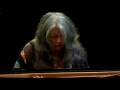 Martha Argerich - Bach Partita No. 2 - Verbier Festival 2008