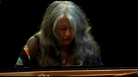 Martha Argerich - Bach Partita No. 2 - Verbier Fes...