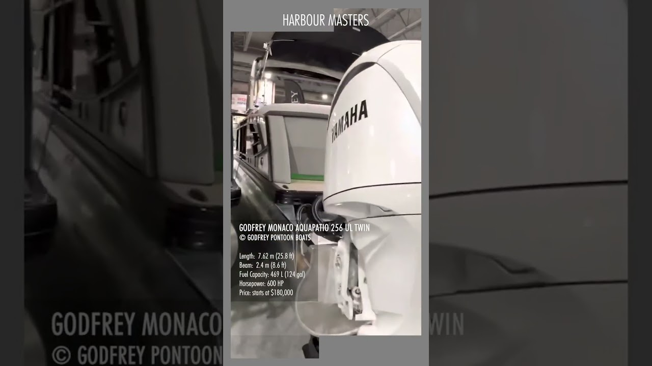Godfrey AquaPatio 256 UL Twin | Ultimate High-Performance Luxury Pontoon Lounge