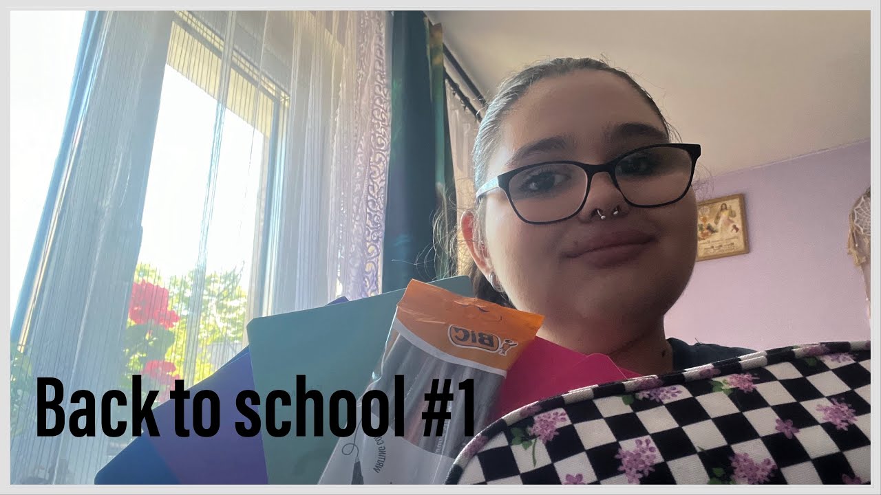 Back to school #1 moje przybory do szkoły 