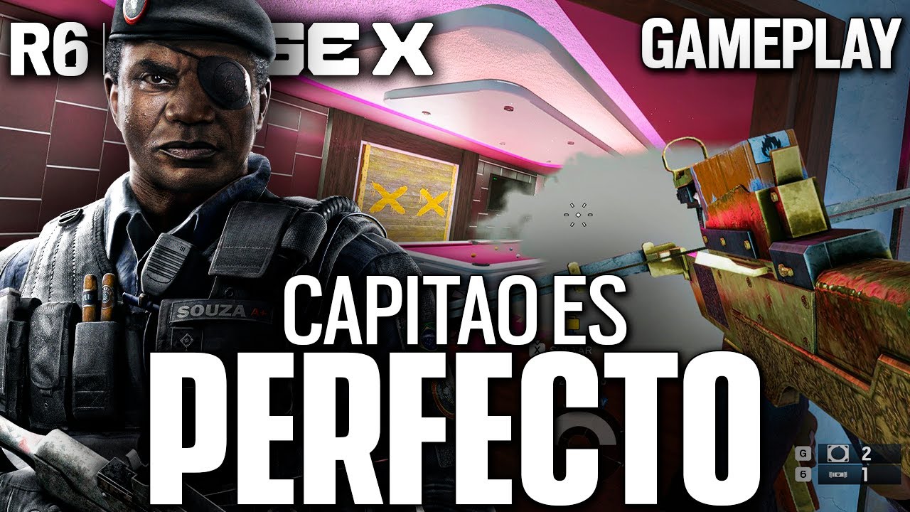 CAPITAO es PERFECTO por ESTO en RAINBOW SIX SIEGE X Gameplay Español ...
