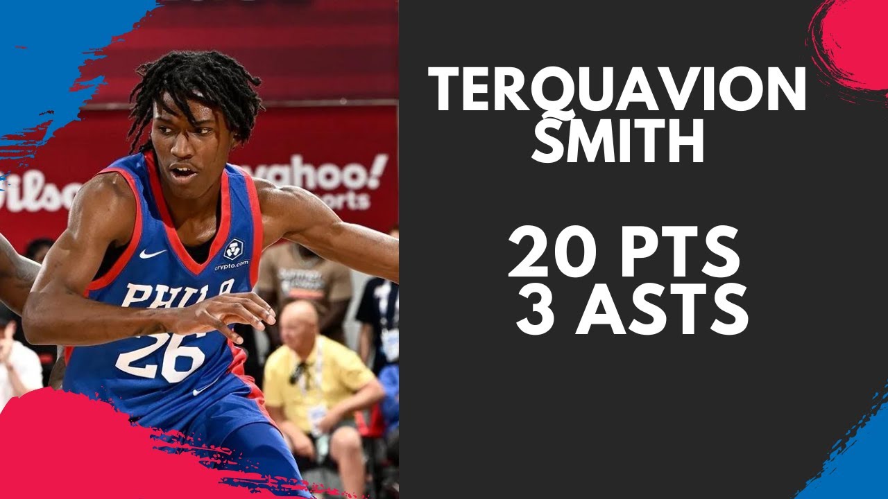Terquavion Smith Highlights vs. Atlanta Hawks | 20 Pts, 3 Asts | 2023 NBA Summer League
