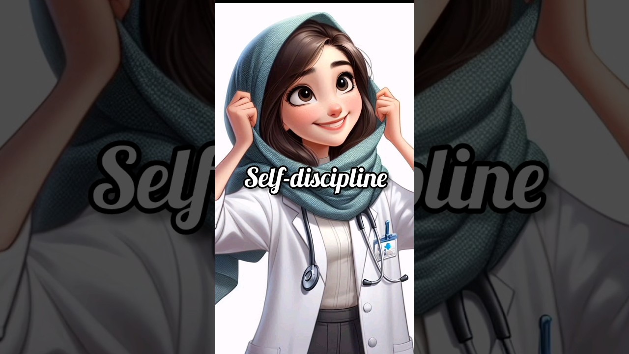 How a girl became a doctor with self-discipline..